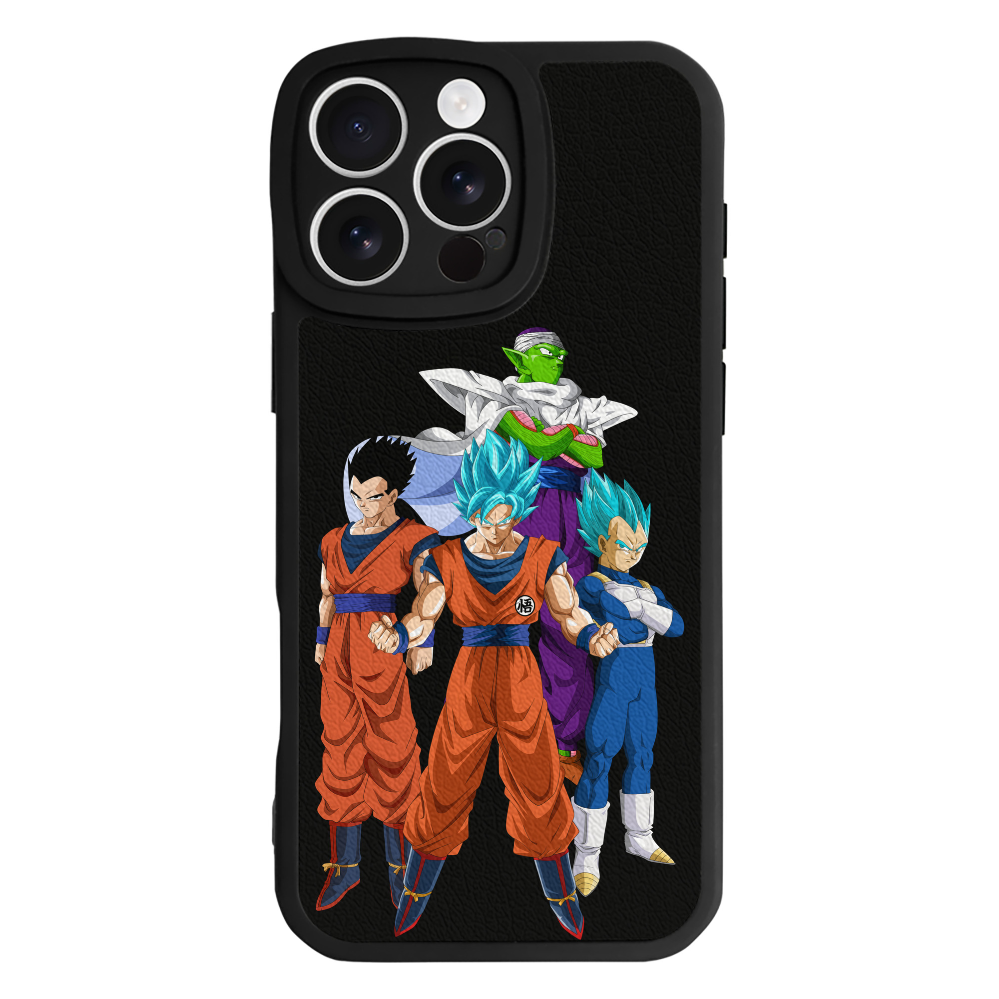 （画像用） ドラゴンボール DRAGON BALL 【iPhone 16シリーズ対応】シリコンスマホケース（レザー調） 材質：シリコン